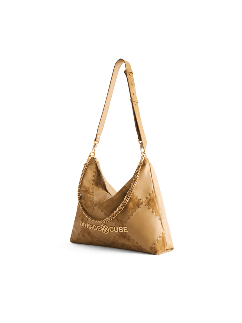 Metropolitan Crossbody Bag - Honey Brown - Bag | Orange Cube