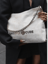 Metropolitan Crossbody Bag - Marble White - Bag | Orange Cube