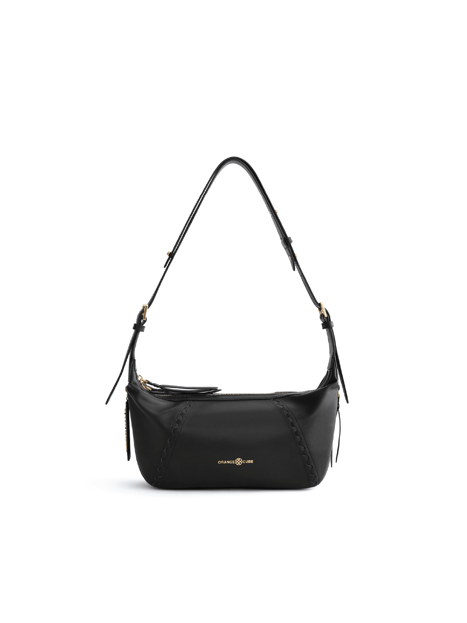 Metropolitan Hobo Bag - Black Gloss - Bag | Orange Cube