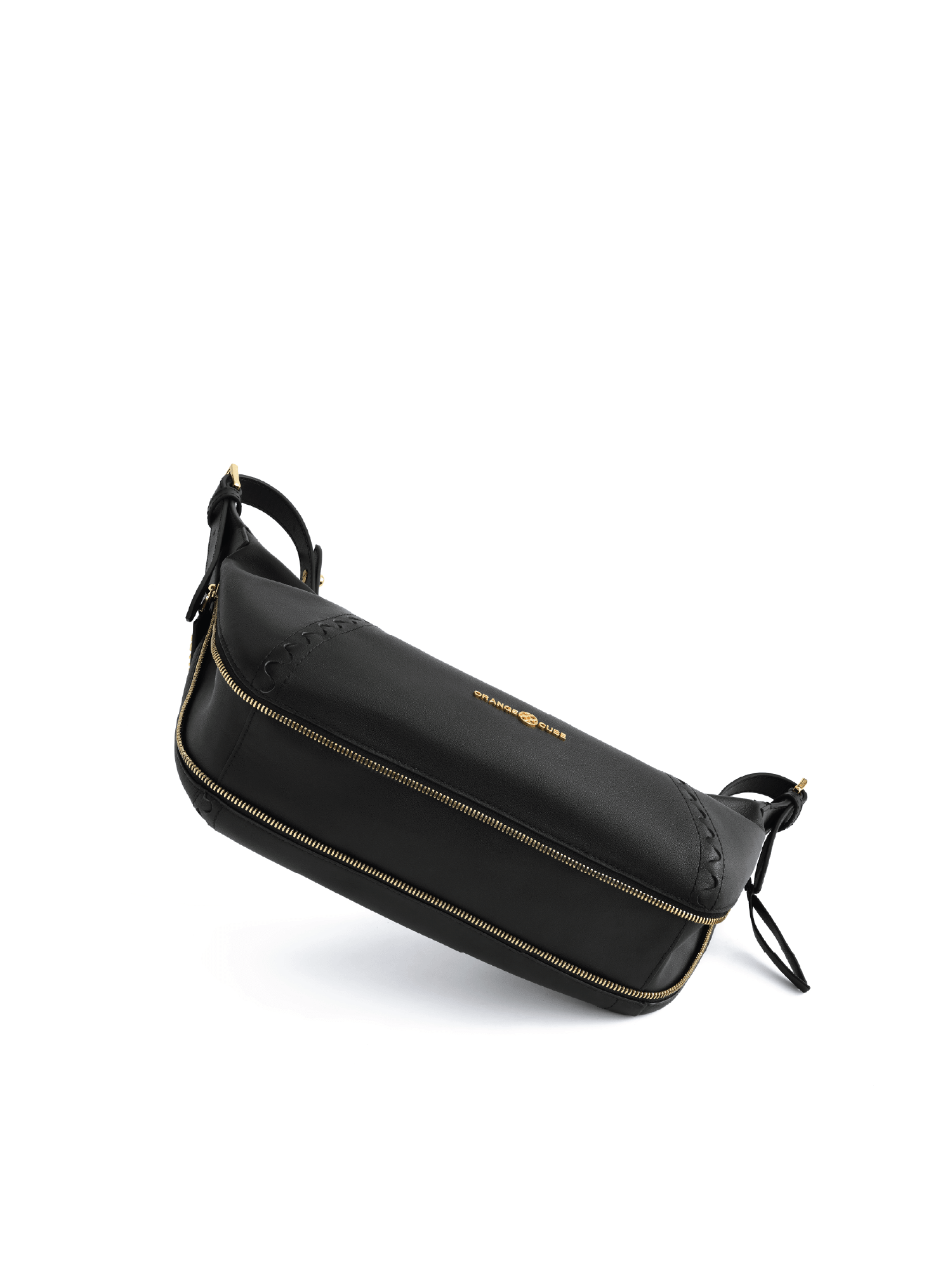 Metropolitan Hobo Bag - Black Gloss - Bag | Orange Cube