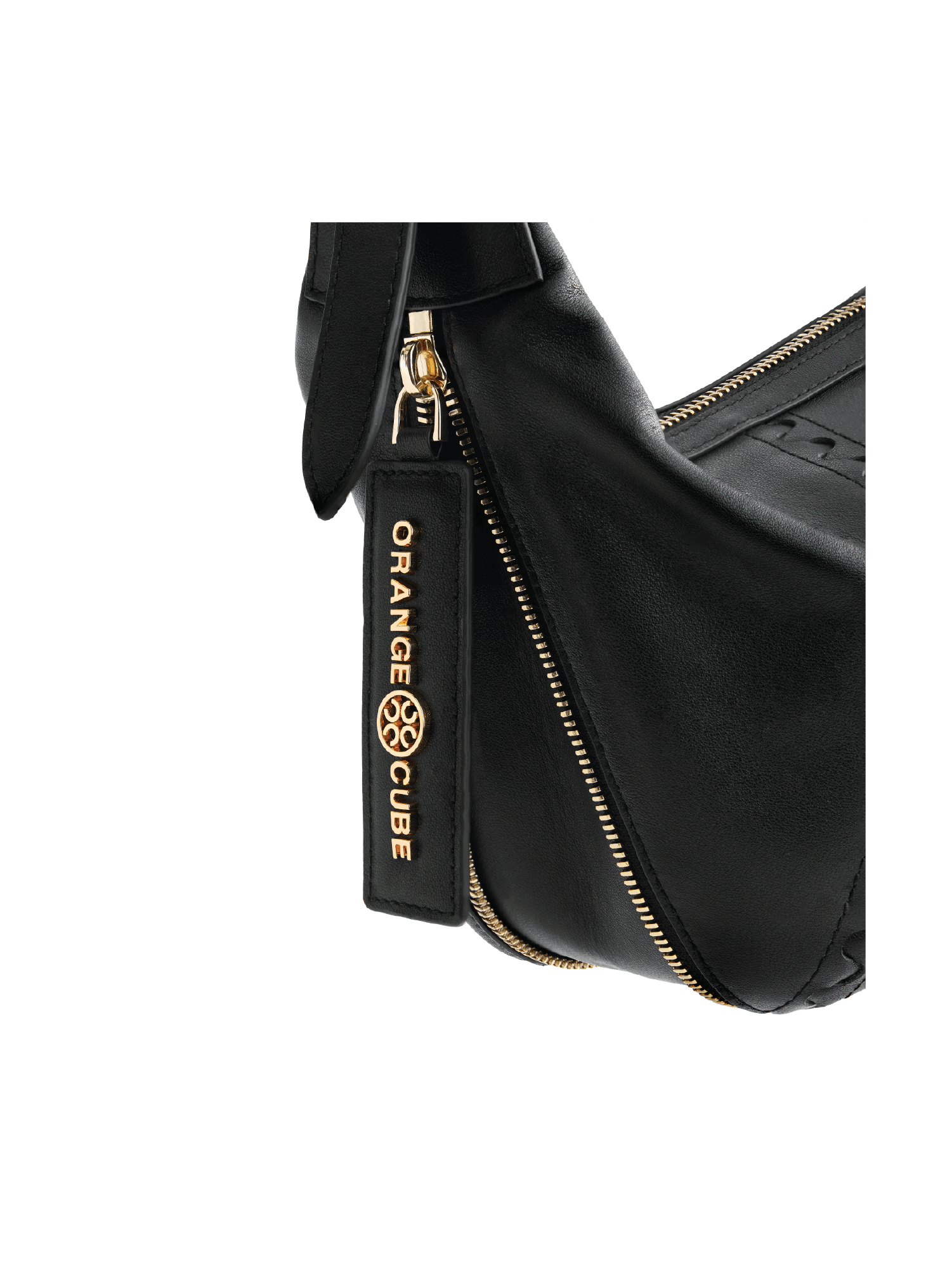 Metropolitan Hobo Bag - Black Gloss - Bag | Orange Cube