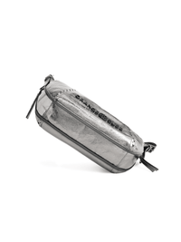 Metropolitan Hobo Bag - Black Silver - Silver Leather Hobo Bag | Orange Cube