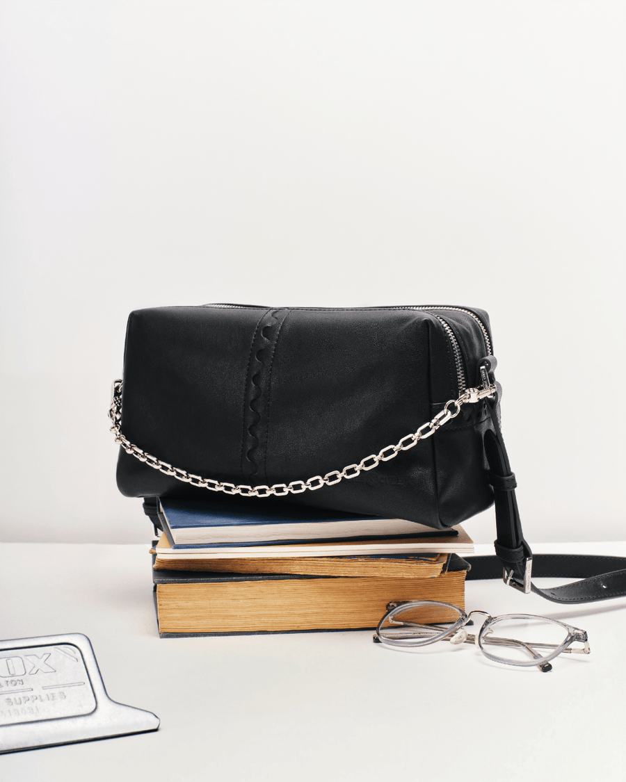 Metropolitan Mosaic Shoulder Bag - Black - Bag | Orange Cube