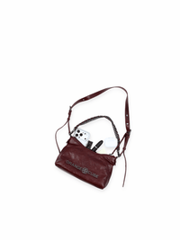 Metropolitan Shoulder Bag - Bordeaux Red - Bag | Orange Cube