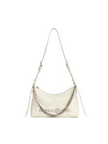 Metropolitan Shoulder Bag - Cream - White Leather Bag for Women | Orange Cube