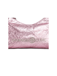Metropolitan Shoulder Bag - Metallic Pink - Bag | Orange Cube