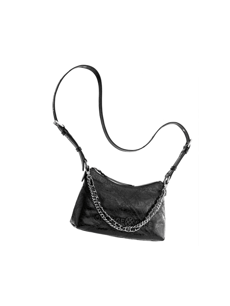 Metropolitian Shoulder Bag - Black - Bag | Orange Cube
