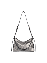 Metropolitian Shoulder Bag - Black Silver - Bag | Orange Cube