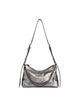 Metropolitan Shoulder Bag - Black Silver