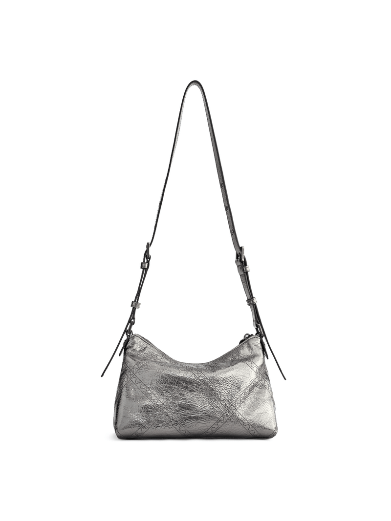 Metropolitian Shoulder Bag - Black Silver - Bag | Orange Cube