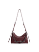 Metropolitan Shoulder Bag - Bordeaux Red