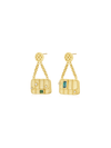 Mini Bag Earrings (Pair) - Earrings | Orange Cube
