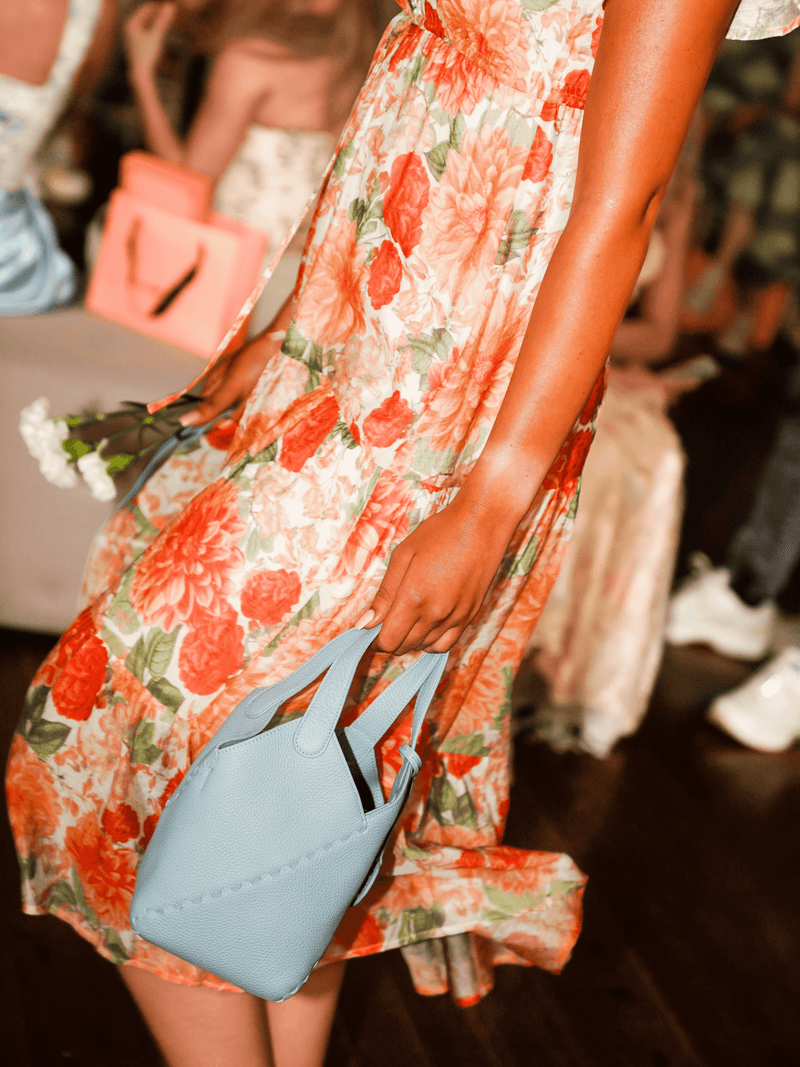 Modern Basket Bag - Baby Blue - Bag | Orange Cube