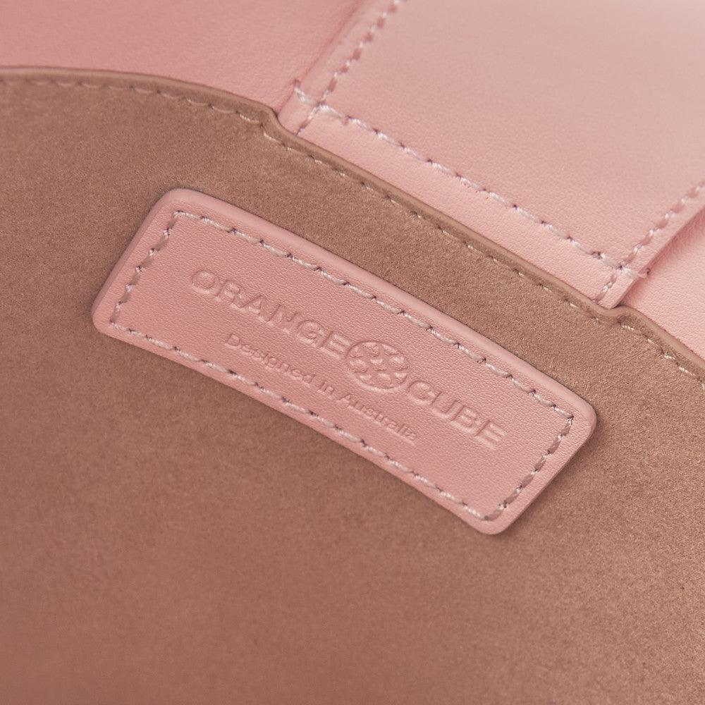 Modern basket Bag - Light Pink