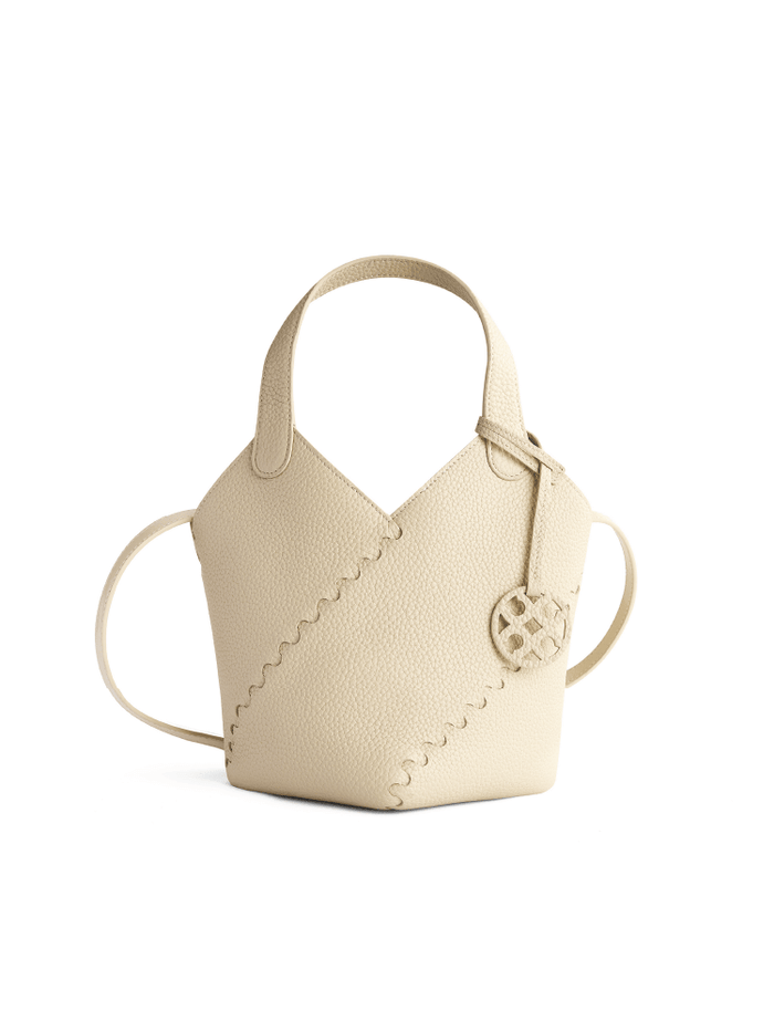 Modern Basket Bag - White/Cream - Bag | Orange Cube