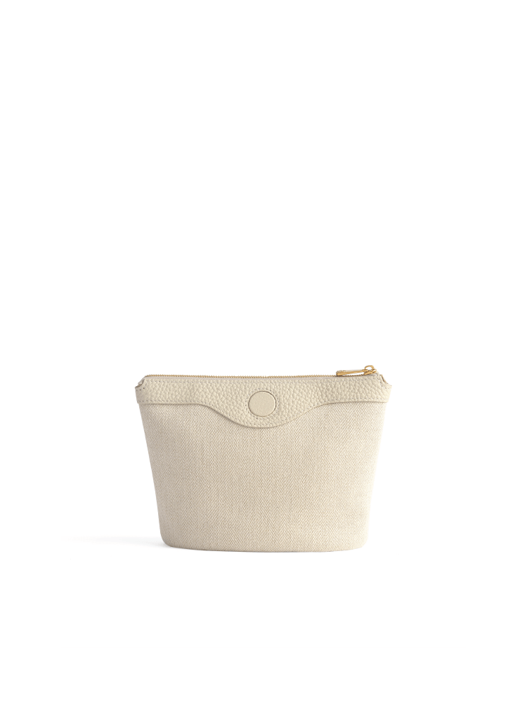 Modern Basket Bag - White/Cream - Bag | Orange Cube
