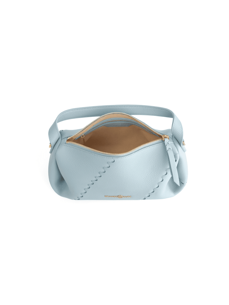 Mosaic Baguette Bag - Sky Blue - Bag | Orange Cube