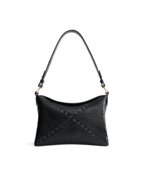 Mosaic Baguette Shoulder Bag - Black - Bag | Orange Cube