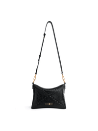 Mosaic Baguette Shoulder Bag - Black - Bag | Orange Cube