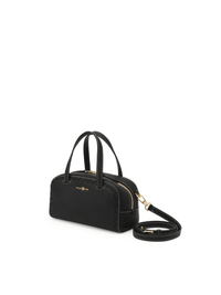 Mosaic Boston Hand Bag - Black - Bag | Orange Cube
