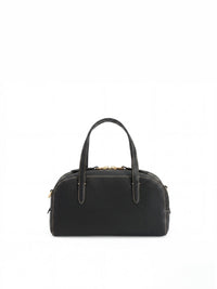 Mosaic Boston Hand Bag - Black - Bag | Orange Cube