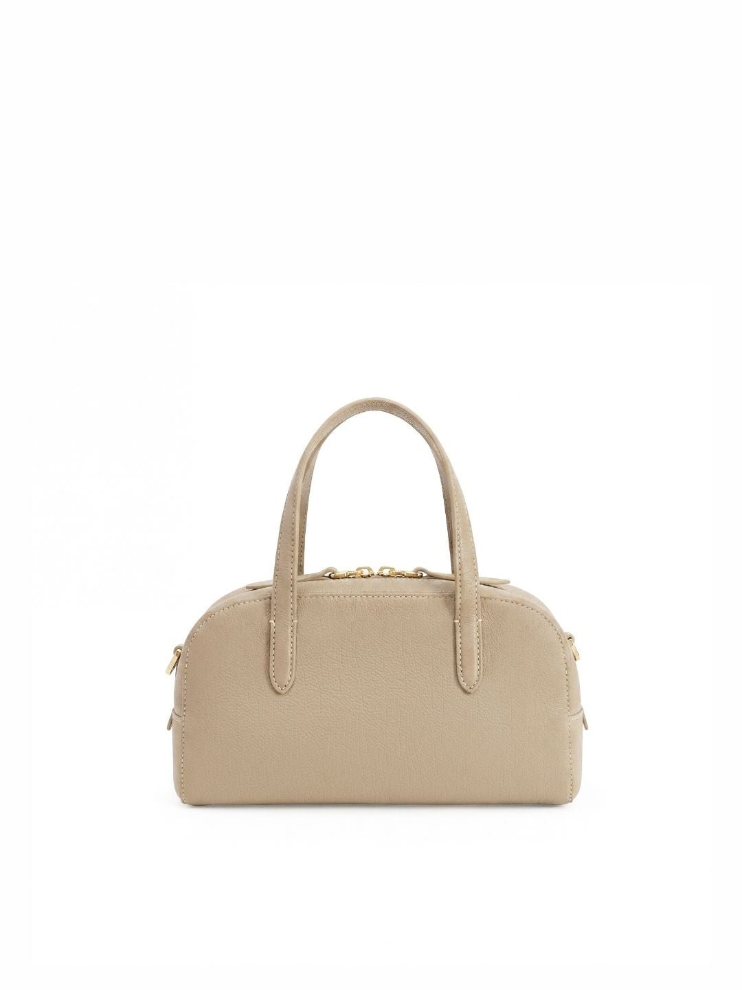 Mosaic Boston Hand Bag - Warm Grey - Bag | Orange Cube
