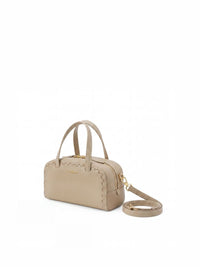 Mosaic Boston Hand Bag - Warm Grey - Bag | Orange Cube