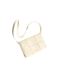 Mosaic Crossbody Bag - White - Bag | Orange Cube