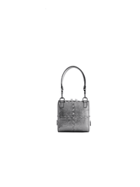 Mosaic Cube Mini Bag - Black Silver - Bag | Orange Cube