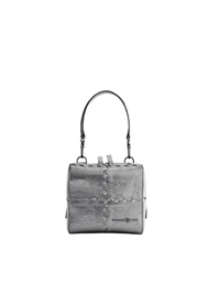Mosaic Cube Mini Bag - Black Silver - Bag | Orange Cube