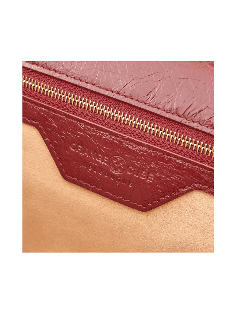 Mosaic Diamond Chain Bag - Retro Red - Bag | Orange Cube