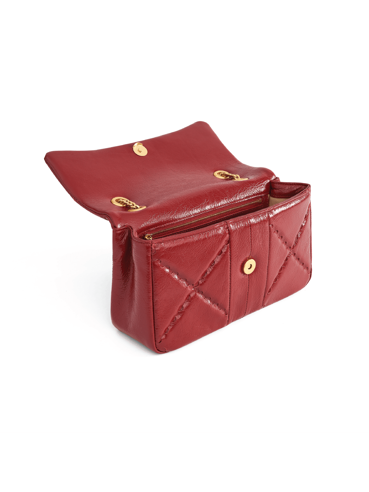 Mosaic Diamond Chain Bag - Retro Red - Bag | Orange Cube