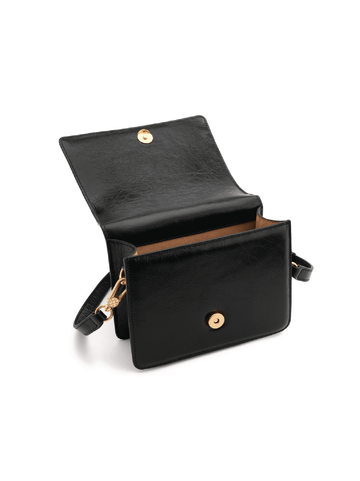 Mosaic Diamond Crossbody Bag - Black - Bag | Orange Cube