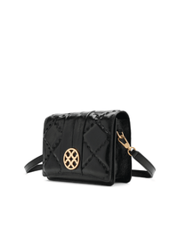 Mosaic Diamond Crossbody Bag - Black - Bag | Orange Cube