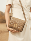 Mosaic Diamond Crossbody Bag - Khaki - Bag | Orange Cube