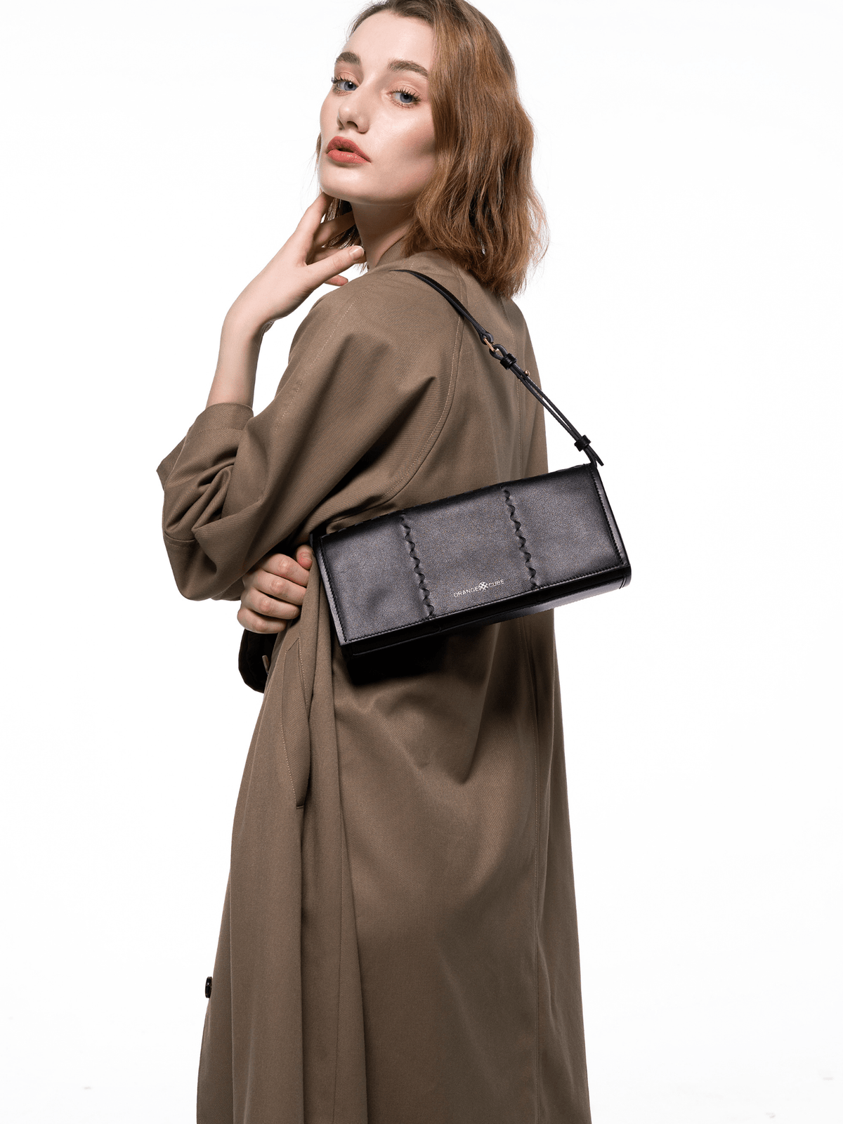 Mosaic Shoulder Bag - Black - Bag | Orange Cube