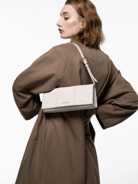 Mosaic Shoulder Bag - White - Bag | Orange Cube