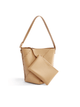 Mosaic Slouch Tote - Beige