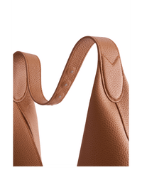 Mosaic Triangle Tote - Brown - Bag | Orange Cube