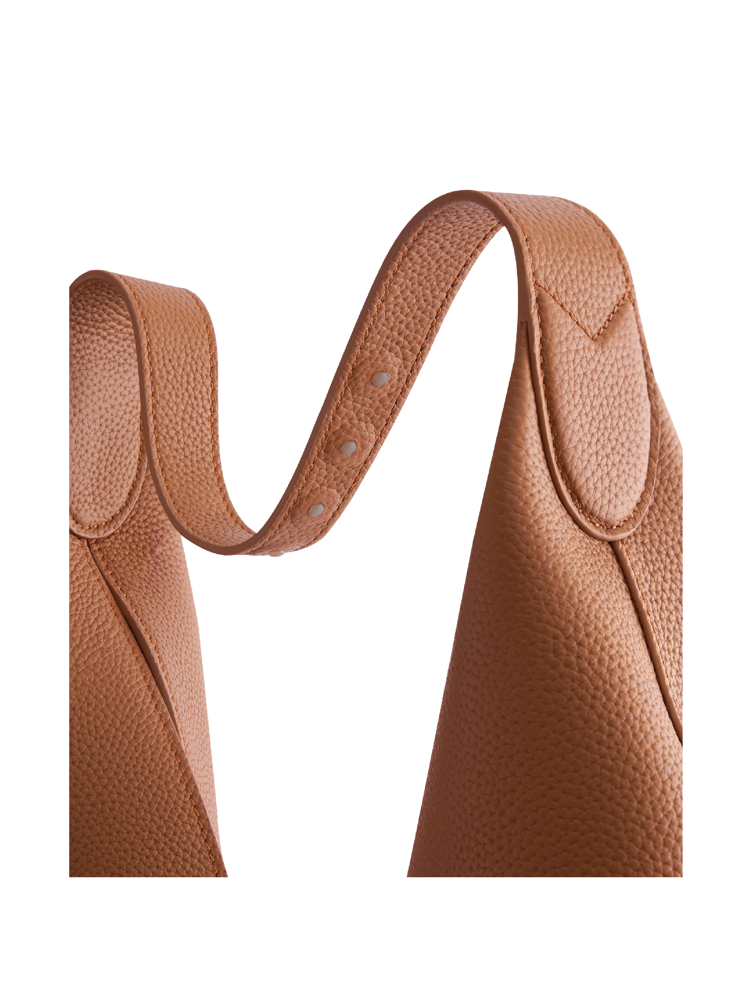 Mosaic Triangle Tote - Brown - Bag | Orange Cube