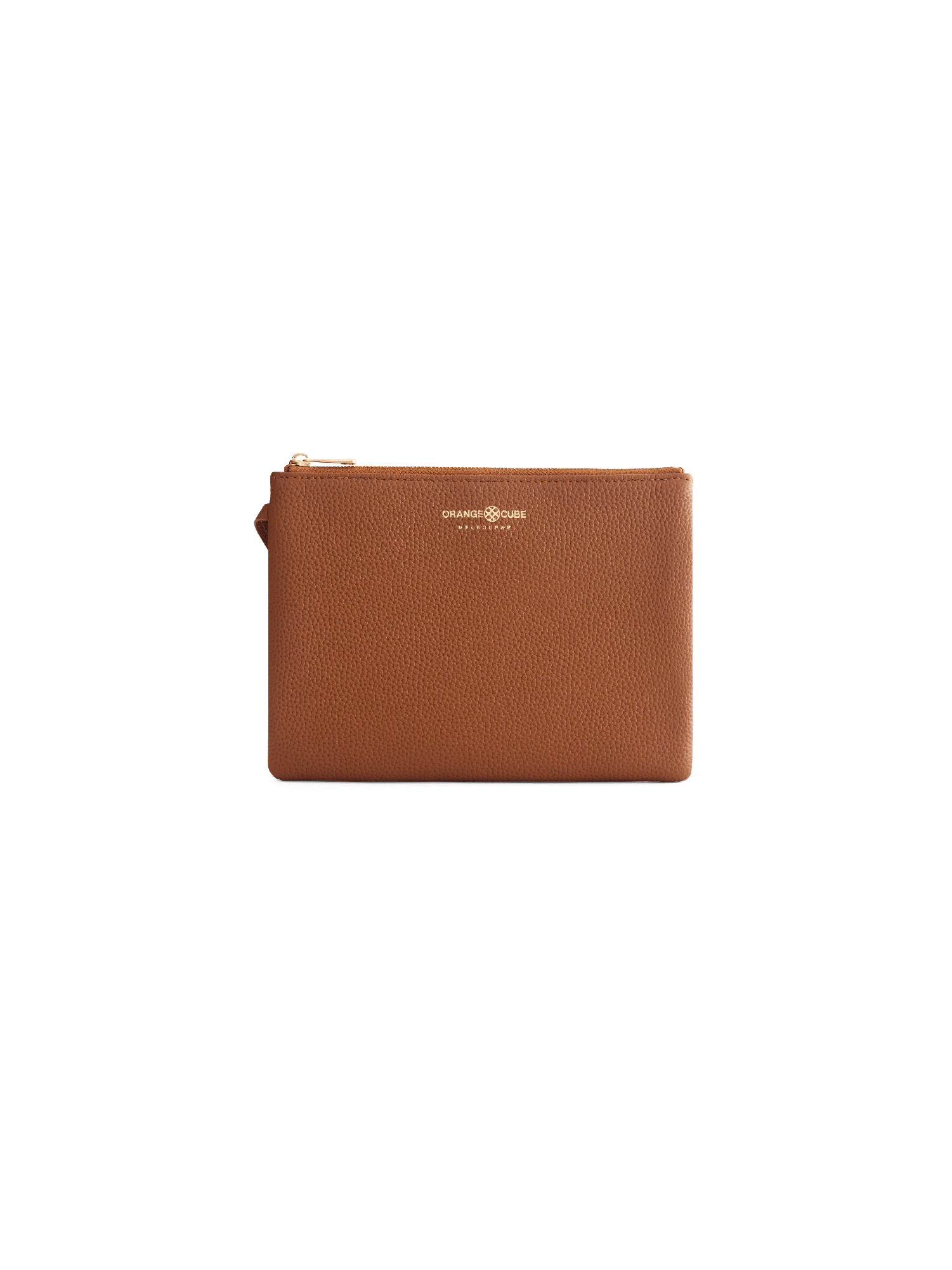 Mosaic Triangle Tote - Brown - Bag | Orange Cube