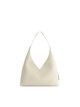 Mosaic Triangle Tote - White