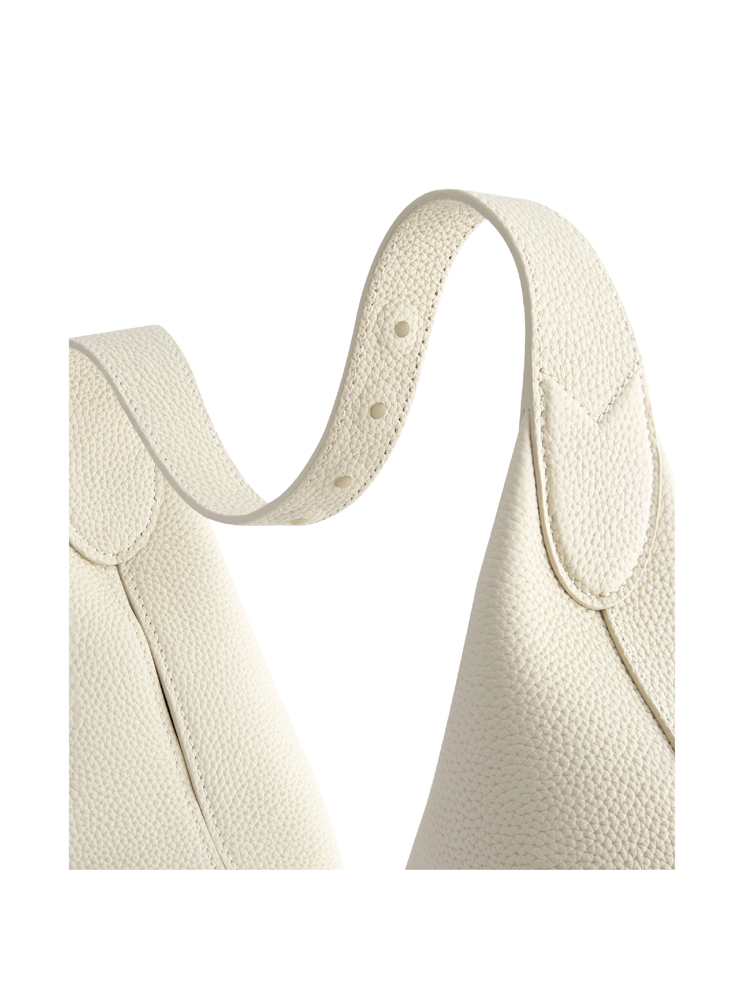 Mosaic Triangle Tote - White - Bag | Orange Cube
