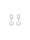 Pearlescent Link Earrings (Pair) - Earrings | Orange Cube
