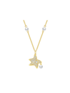 Pearlescent Star Necklace - Necklace | Orange Cube