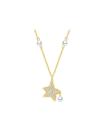 Pearlescent Star Necklace - Necklace | Orange Cube