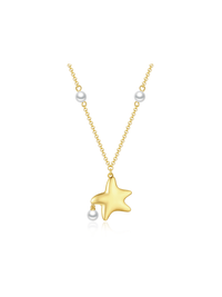 Pearlescent Star Necklace - Necklace | Orange Cube