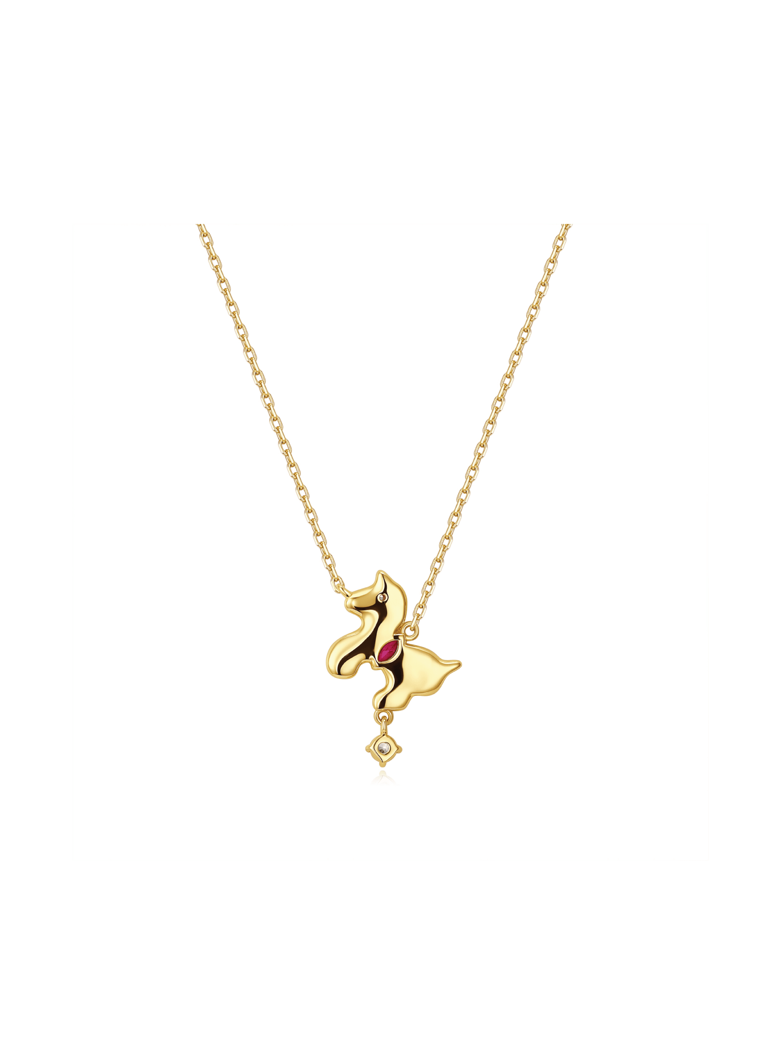 Pegasus Pendant - Necklace | Orange Cube