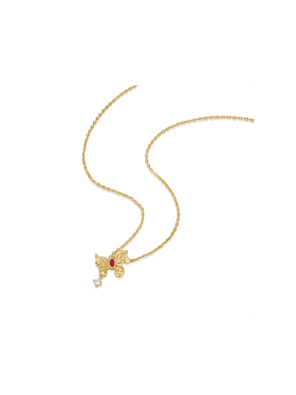 Pegasus Pendant - Necklace | Orange Cube