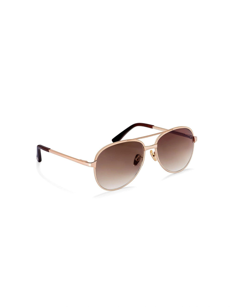 Pilot Sunglasses - Brown Gradient - Sunglass | Orange Cube